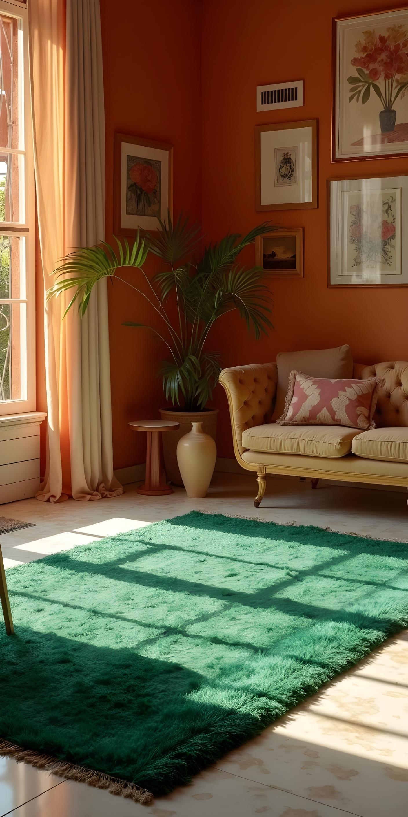 Green Rug