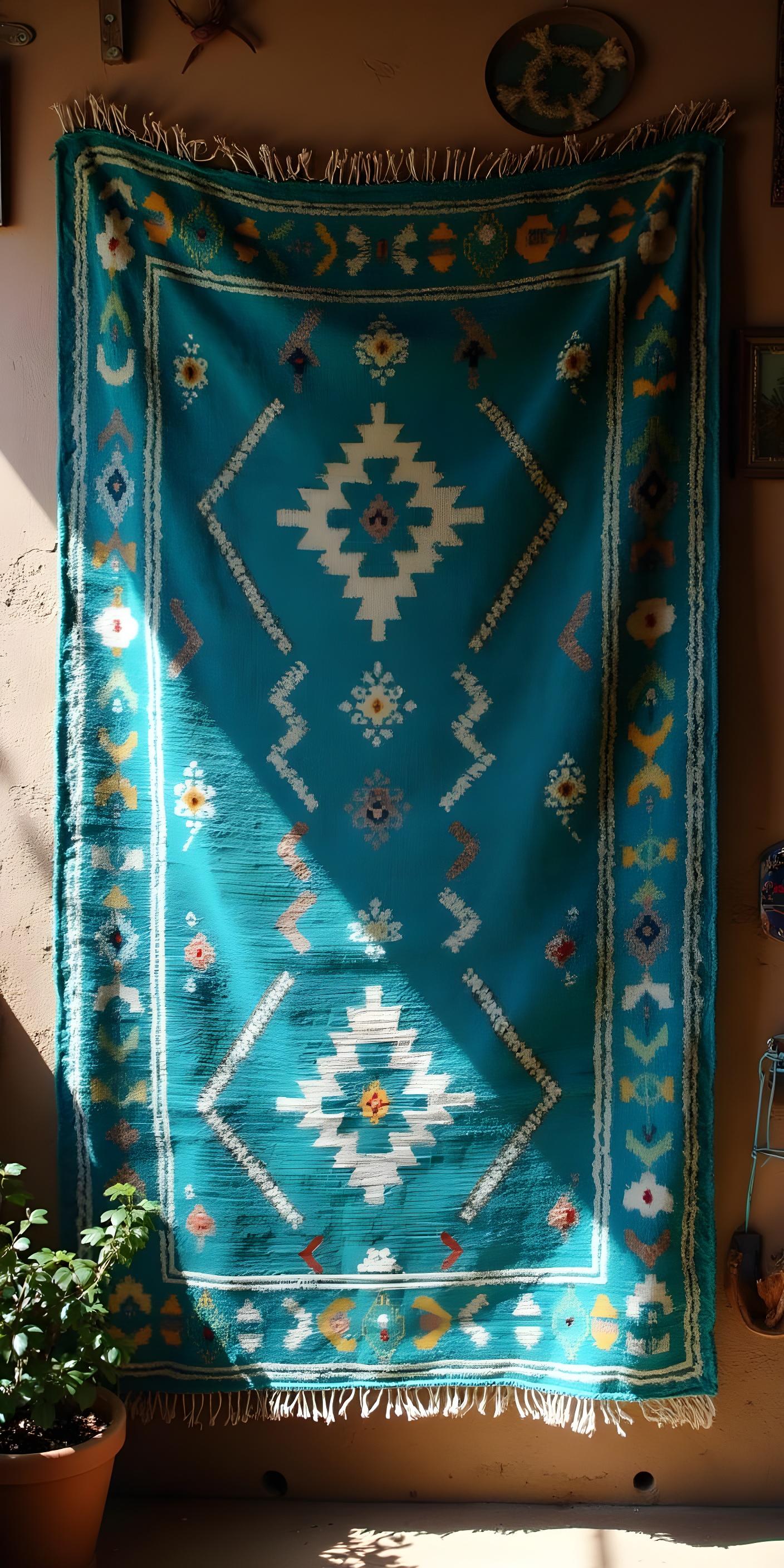 Turquoise Rug