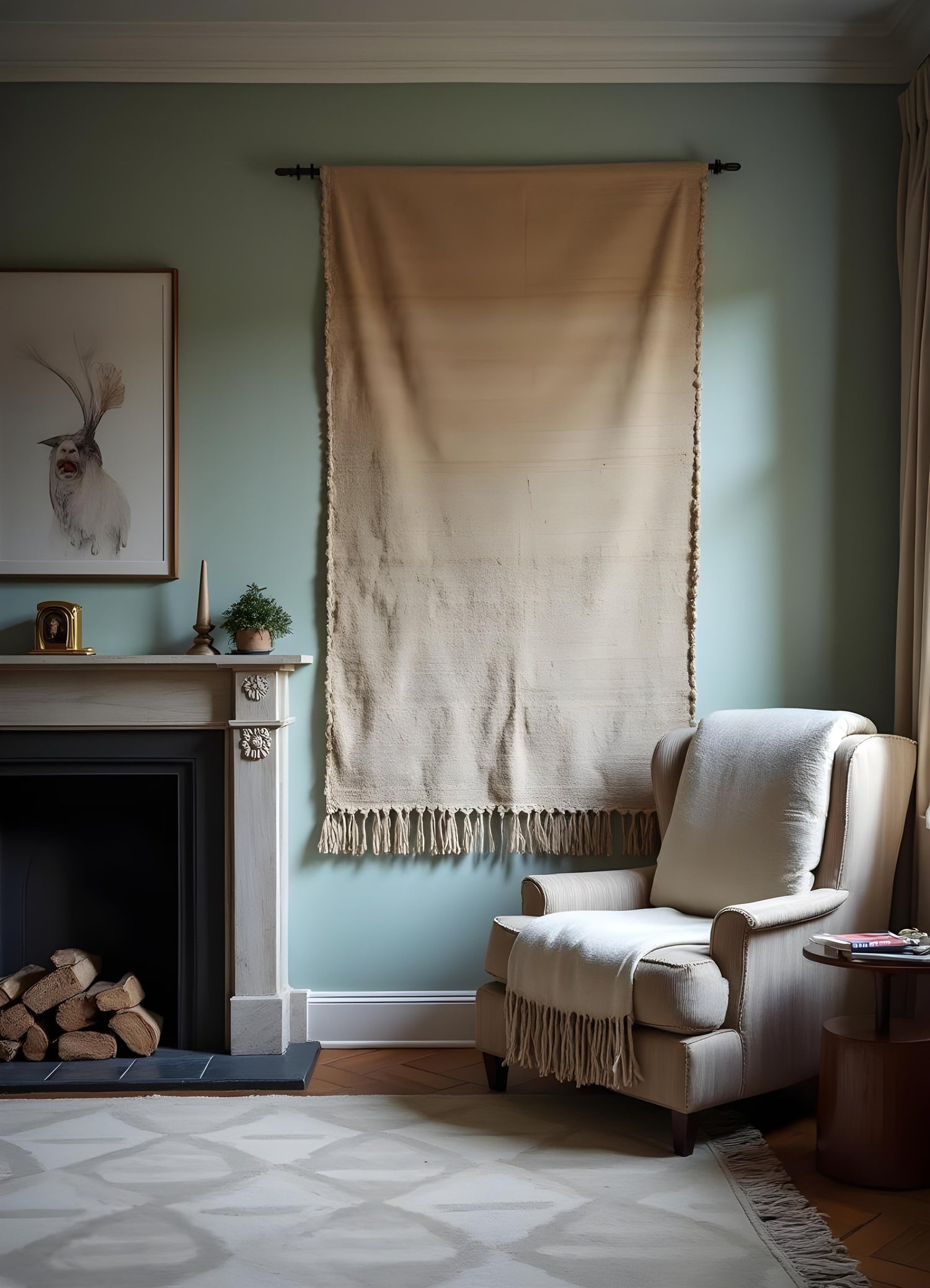 Beige Rug