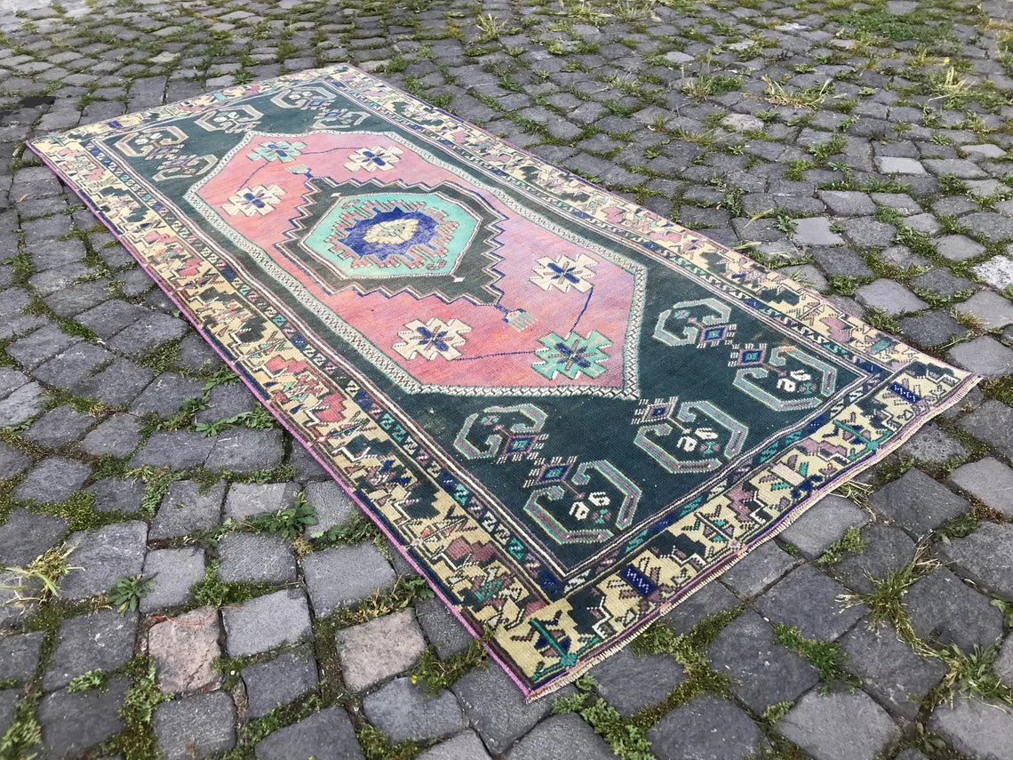 Bohemian Area Rug 3 x 6.6 ft