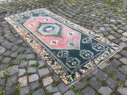 Bohemian Area Rug 3 x 6.6 ft