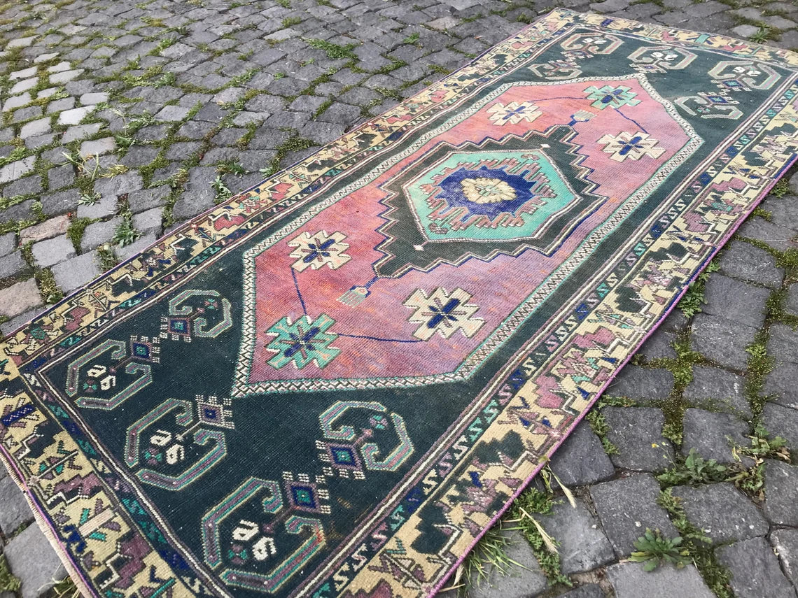 Bohemian Area Rug 3 x 6.6 ft