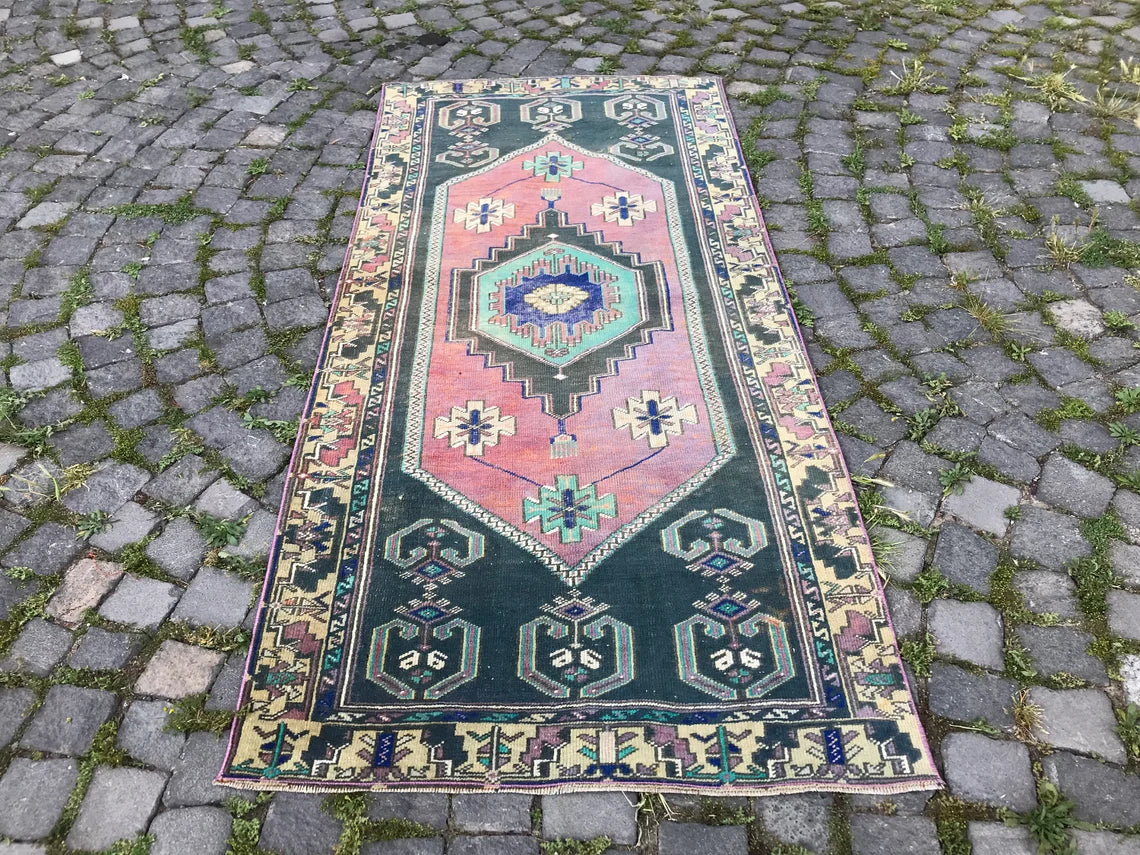 Bohemian Area Rug 3 x 6.6 ft