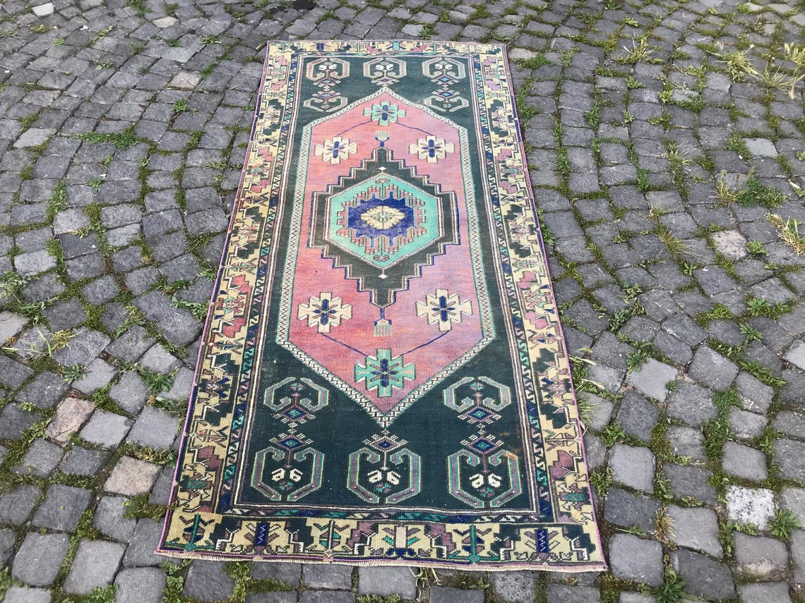 Bohemian Area Rug 3 x 6.6 ft