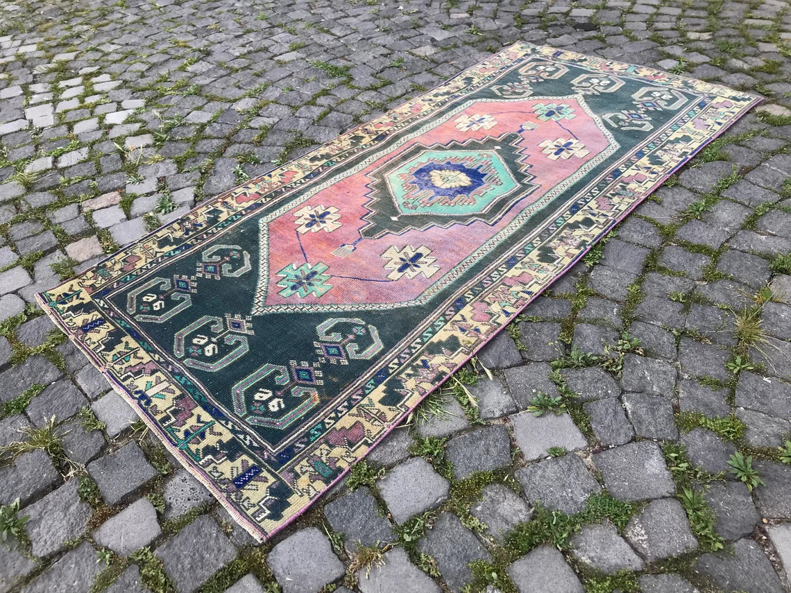 Bohemian Area Rug 3 x 6.6 ft
