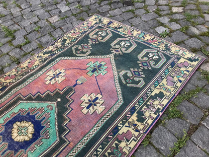Bohemian Area Rug 3 x 6.6 ft