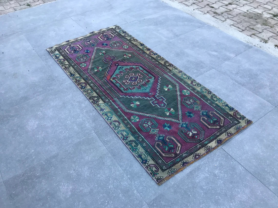 Oushak Rugs, 2.7 x 5.9 ft